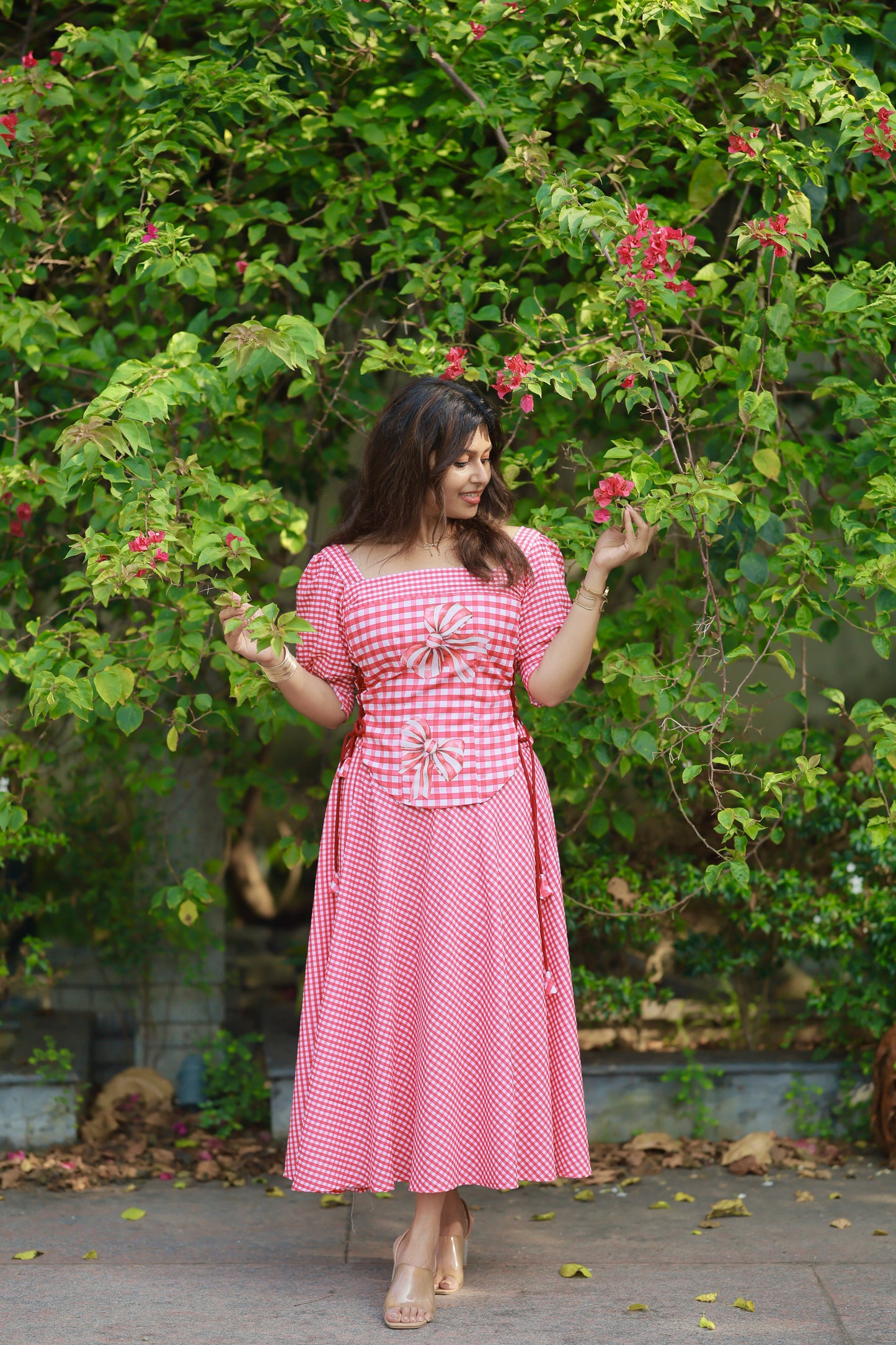 Ribbon Skirt And Top