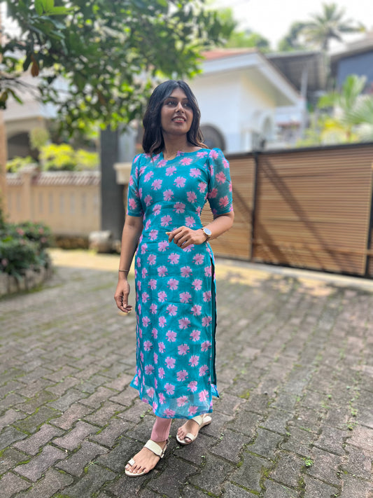 Rose Mallow kurthi