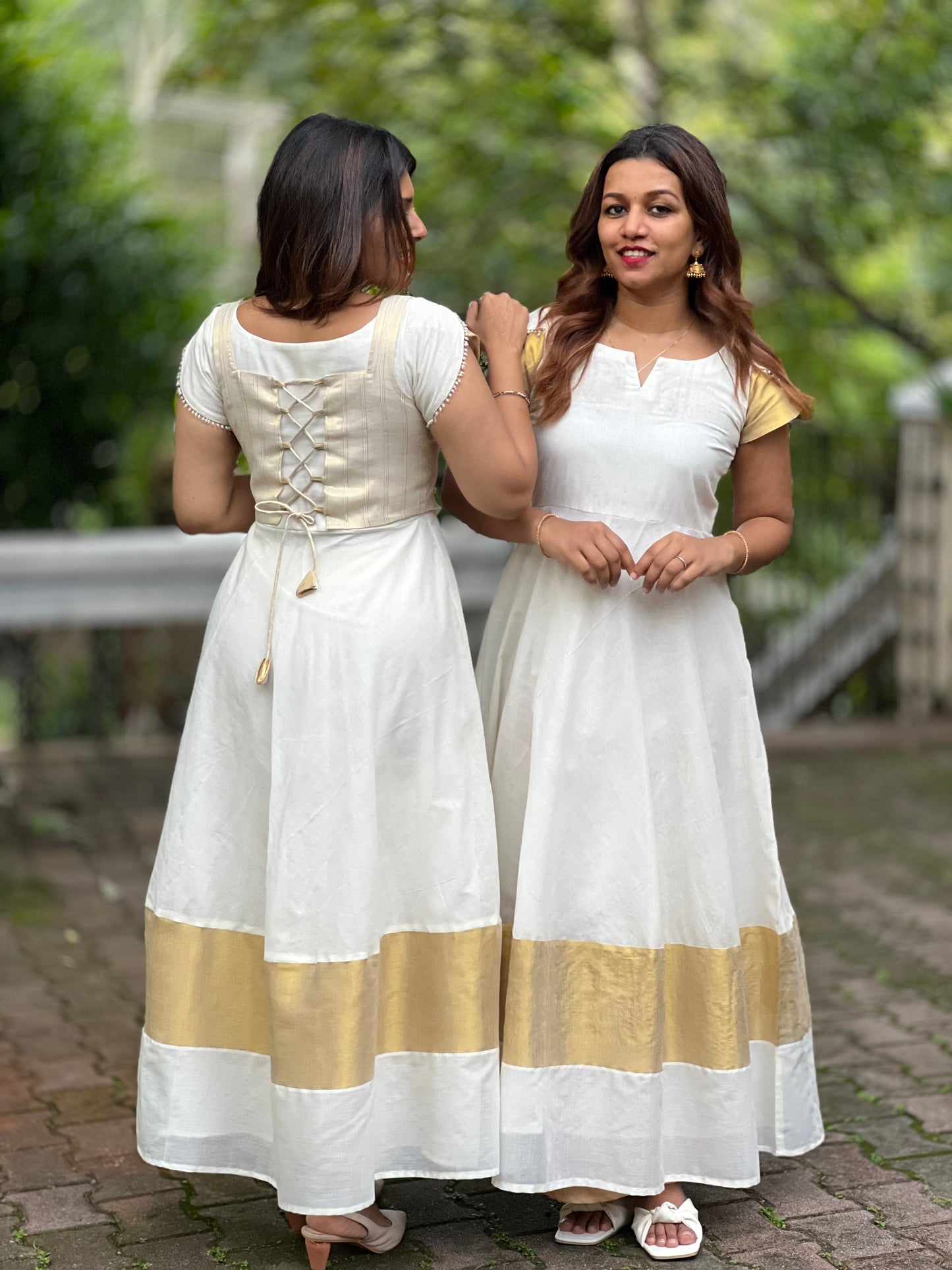 Uthara with Corset