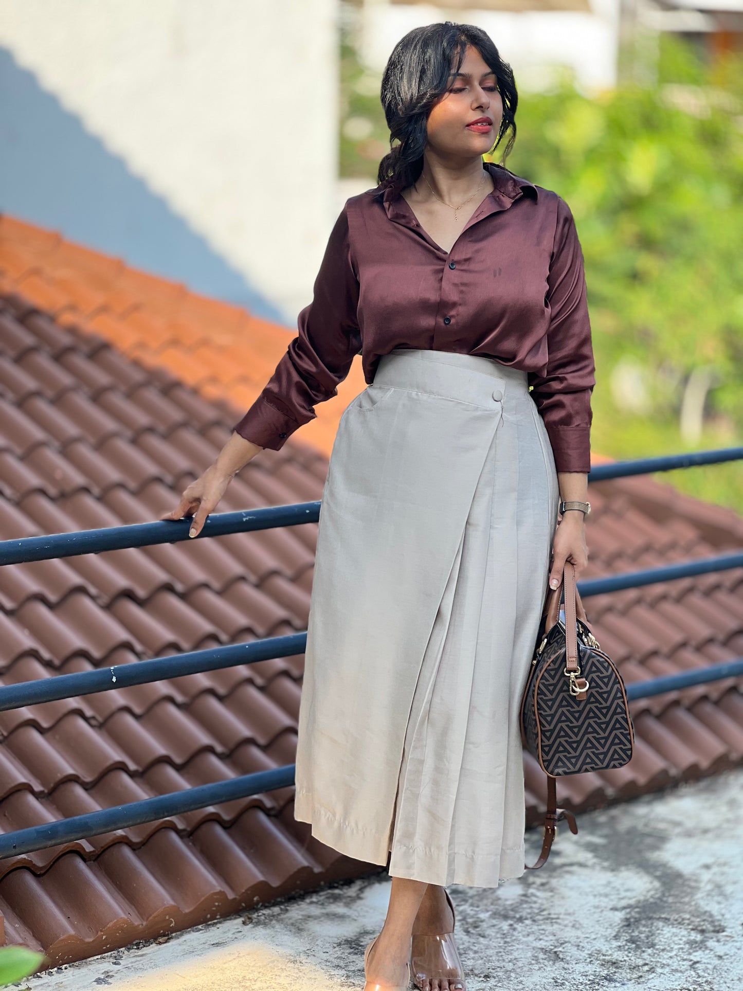 Bronza Skirt & Top
