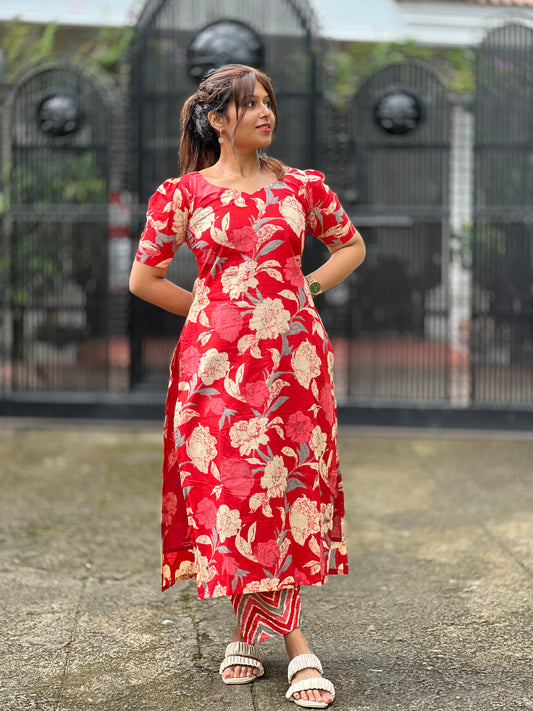 Nidhi- Kurti set