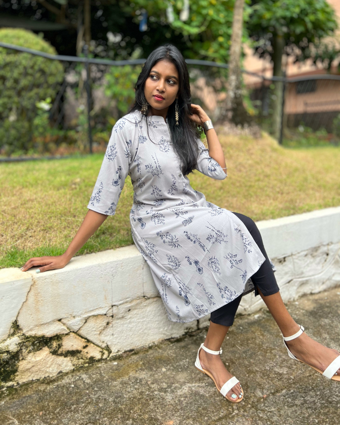 A line kurtis best sale