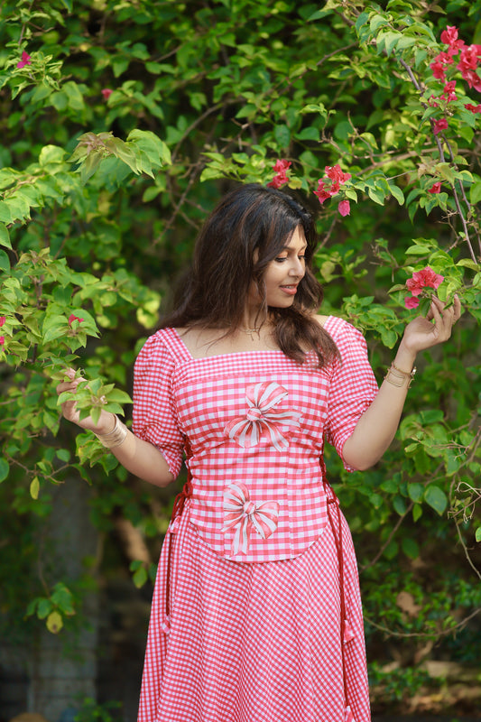 Ribbon Skirt And Top