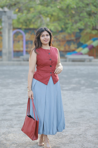 Red Breeze Co-Ord Set