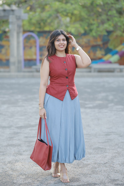 Red Breeze Co-Ord Set