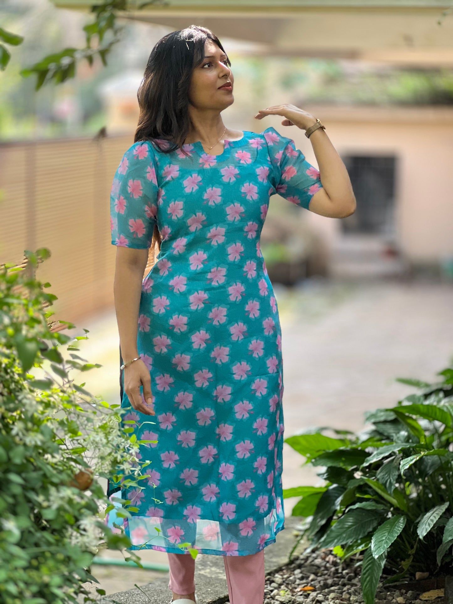 Rose Mallow kurthi