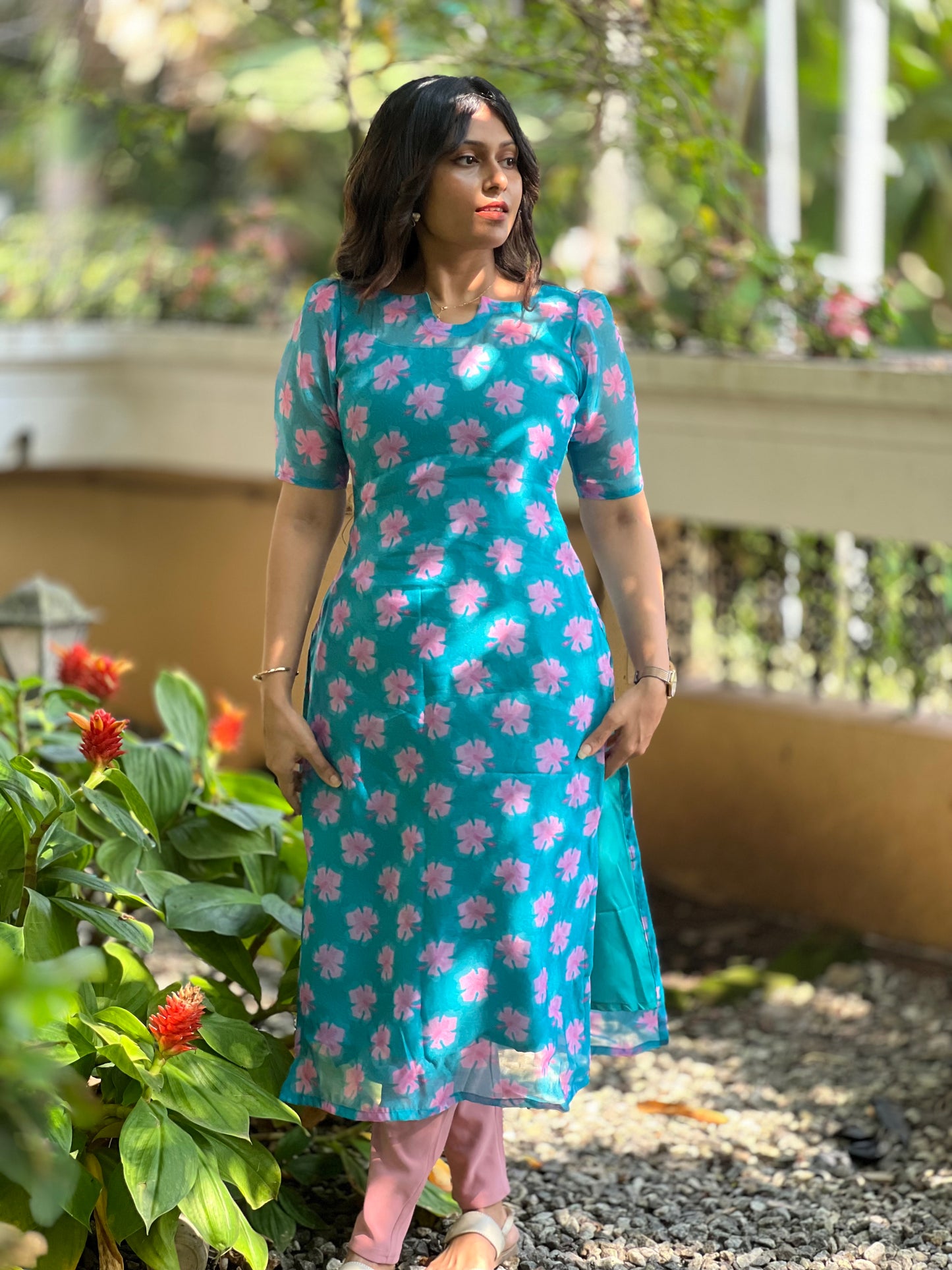 Rose Mallow kurthi