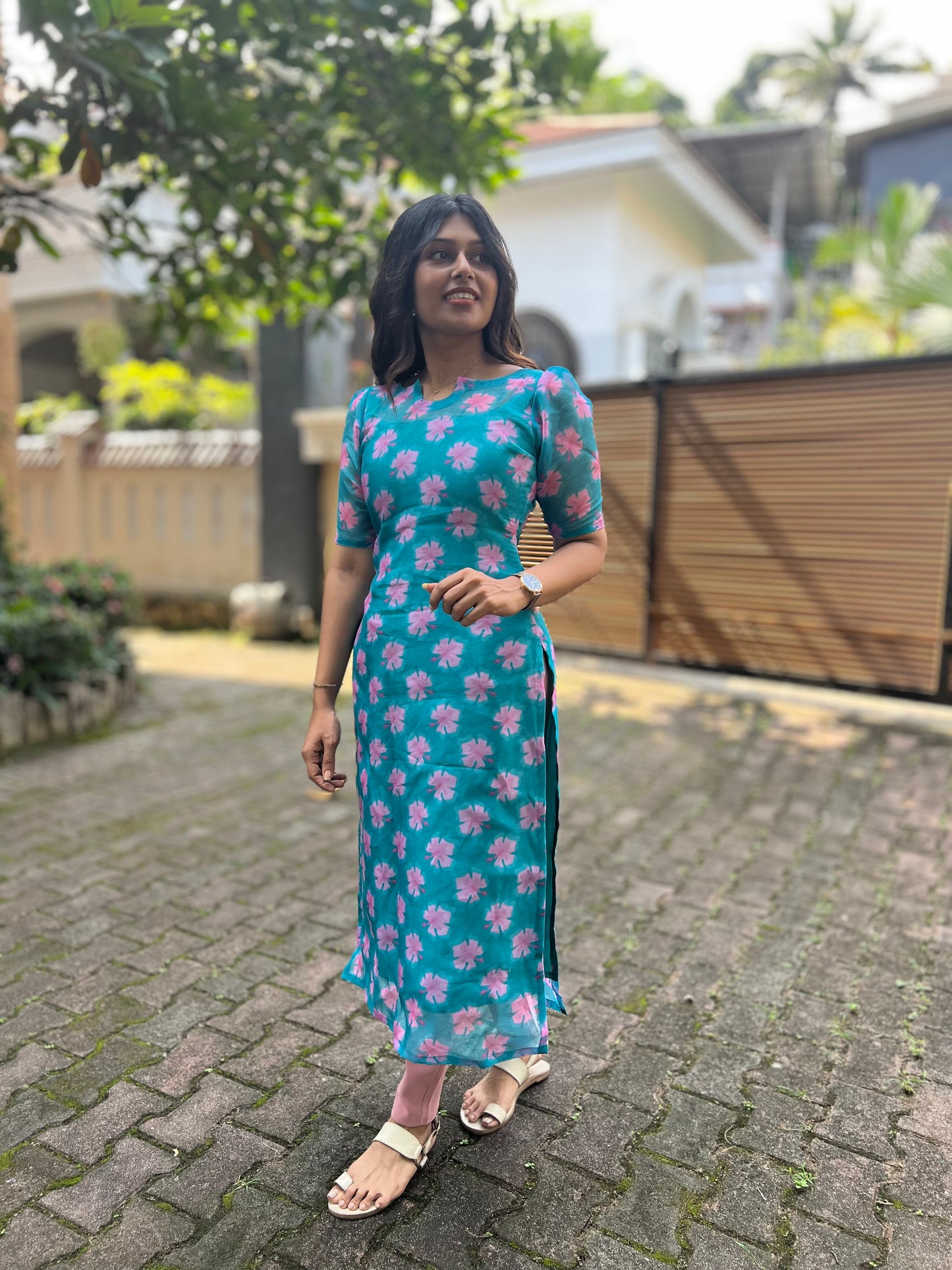 Rose Mallow kurthi