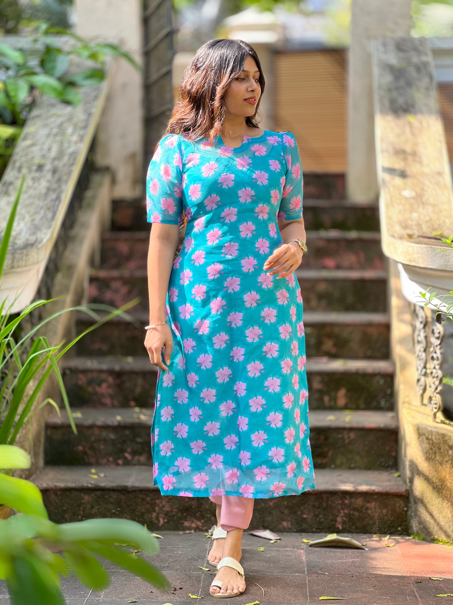 Rose Mallow kurthi