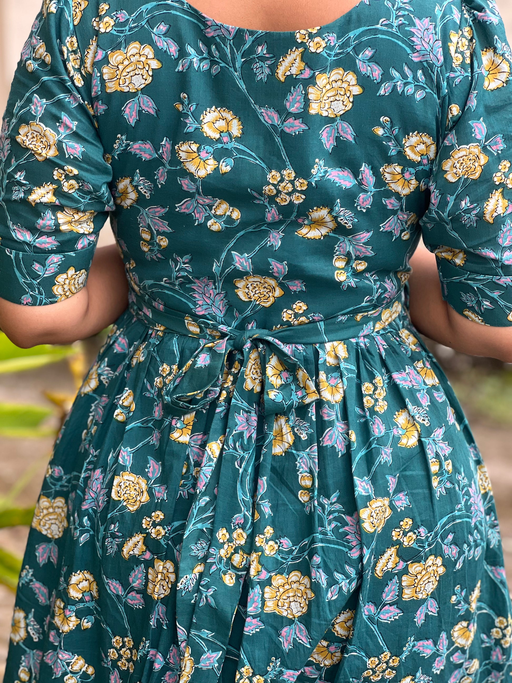 Samantha Wrap Waist Dress The Morena Label