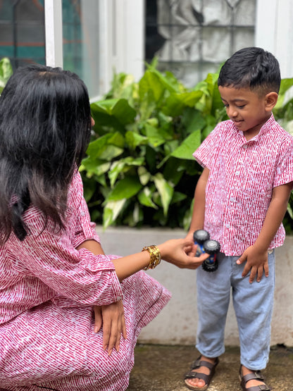 Berry Bloom- Son Twinning Dress ( Limited Edition )