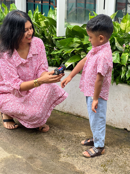 Berry Bloom- Son Twinning Dress ( Limited Edition )