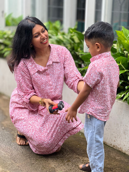 Berry Bloom- Son Twinning Dress ( Limited Edition )