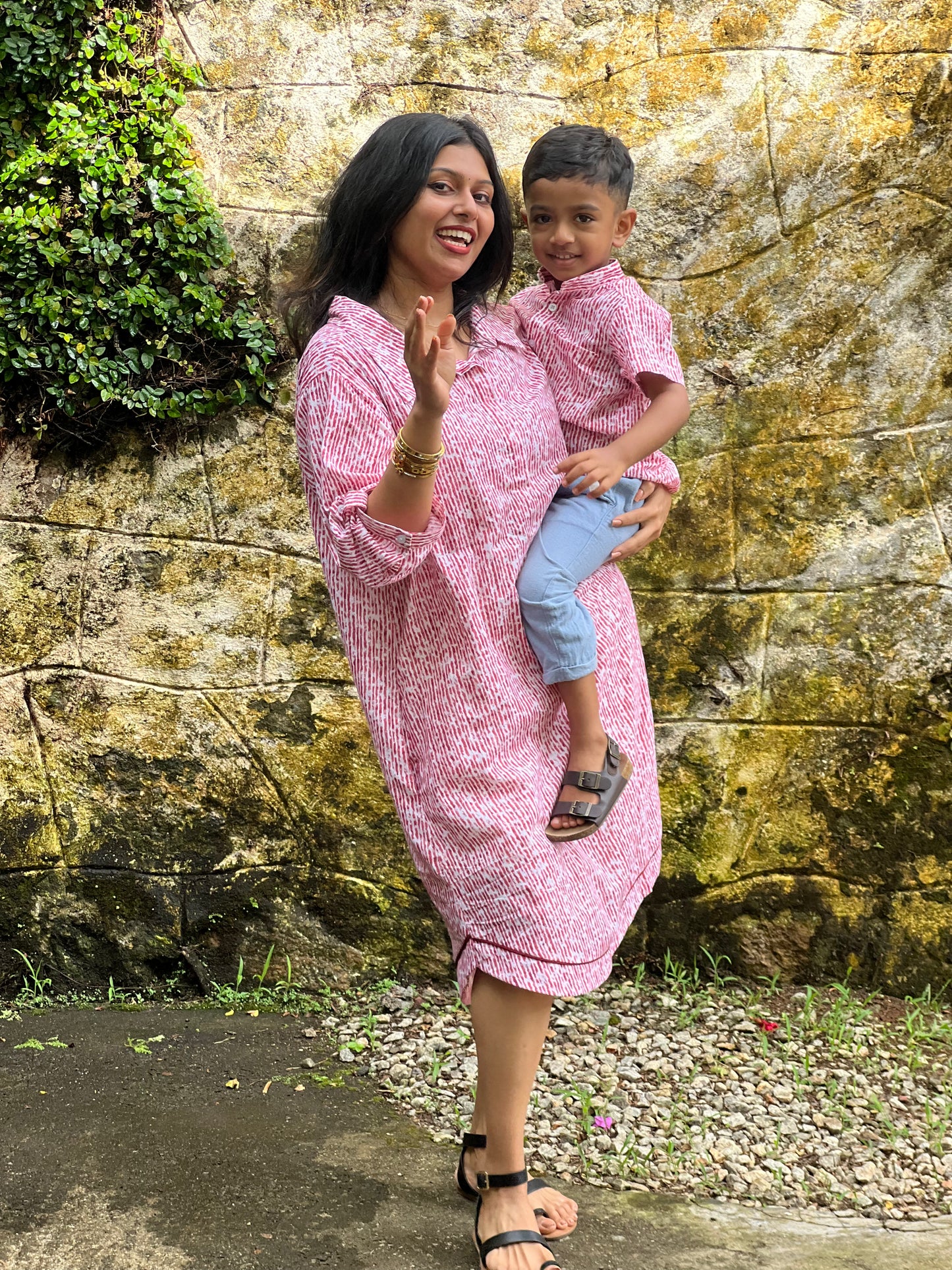 Berry Bloom- Son Twinning Dress ( Limited Edition )