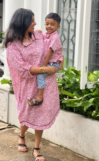 Berry Bloom- Son Twinning Dress ( Limited Edition )