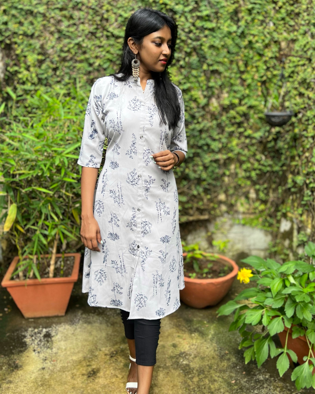 Cotton A Line Kurti at best price in Jaipur by Jayansh Creation | ID:  23411681055